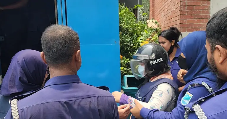 মমতাজকে কারাগারে প্রেরণ